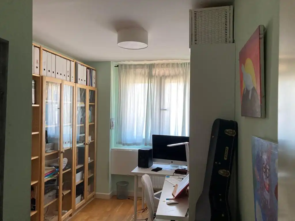 Bedroom of Flat for rent in Madrid  with Air Conditioner, Heating and Parquet flooring