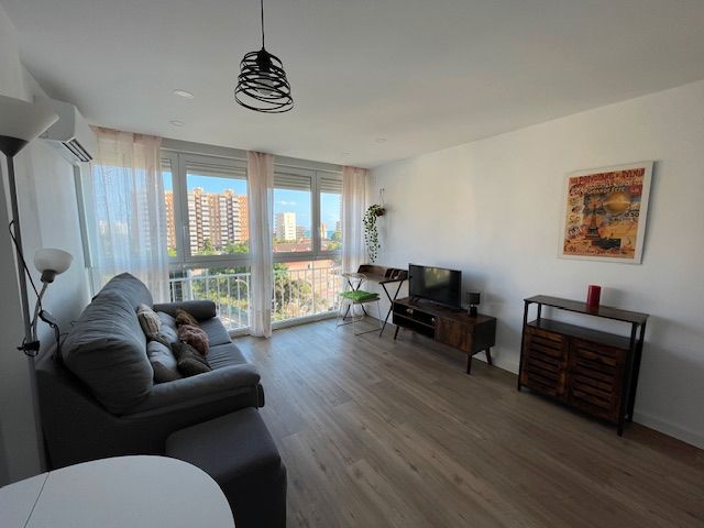 Living room of Flat to rent in Alicante / Alacant  with Air Conditioner, Heating and Furnished