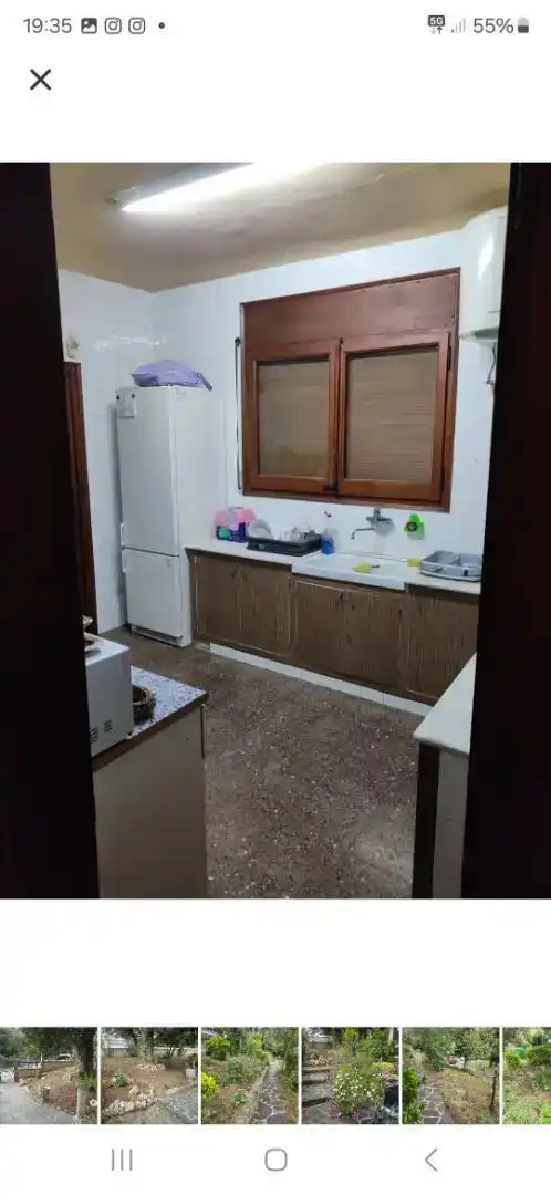 Cuina de Casa o xalet per a compartir en Sant Pere de Vilamajor amb Jardí privat, Piscina i Moblat