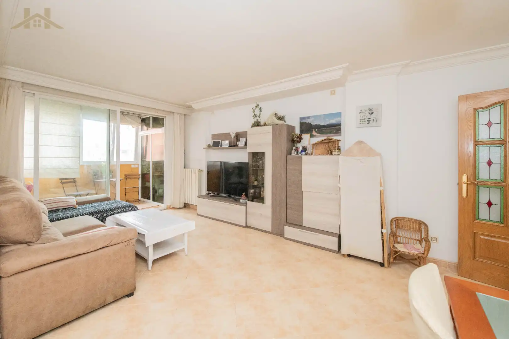 Sala de estar de Piso en venta en Alcorcón con Amueblado