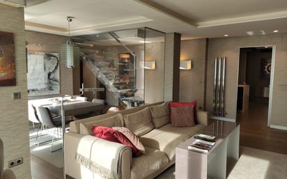 Wohnzimmer von Maisonette zum verkauf in Zarautz mit Klimaanlage und Terrasse