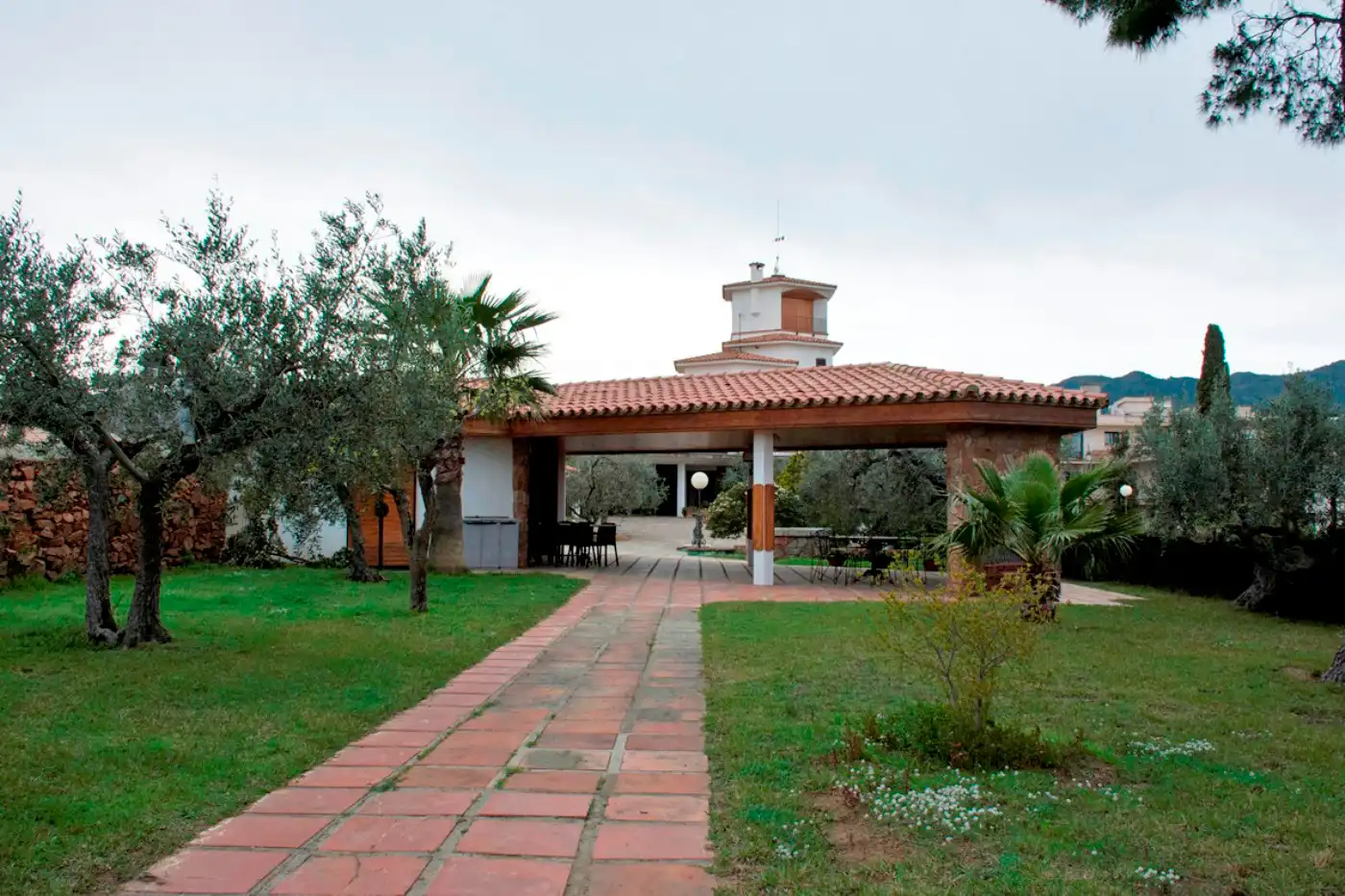 Exterior view of Houses for sale in Riudecanyes  with Private garden, Terrace and Swimming Pool