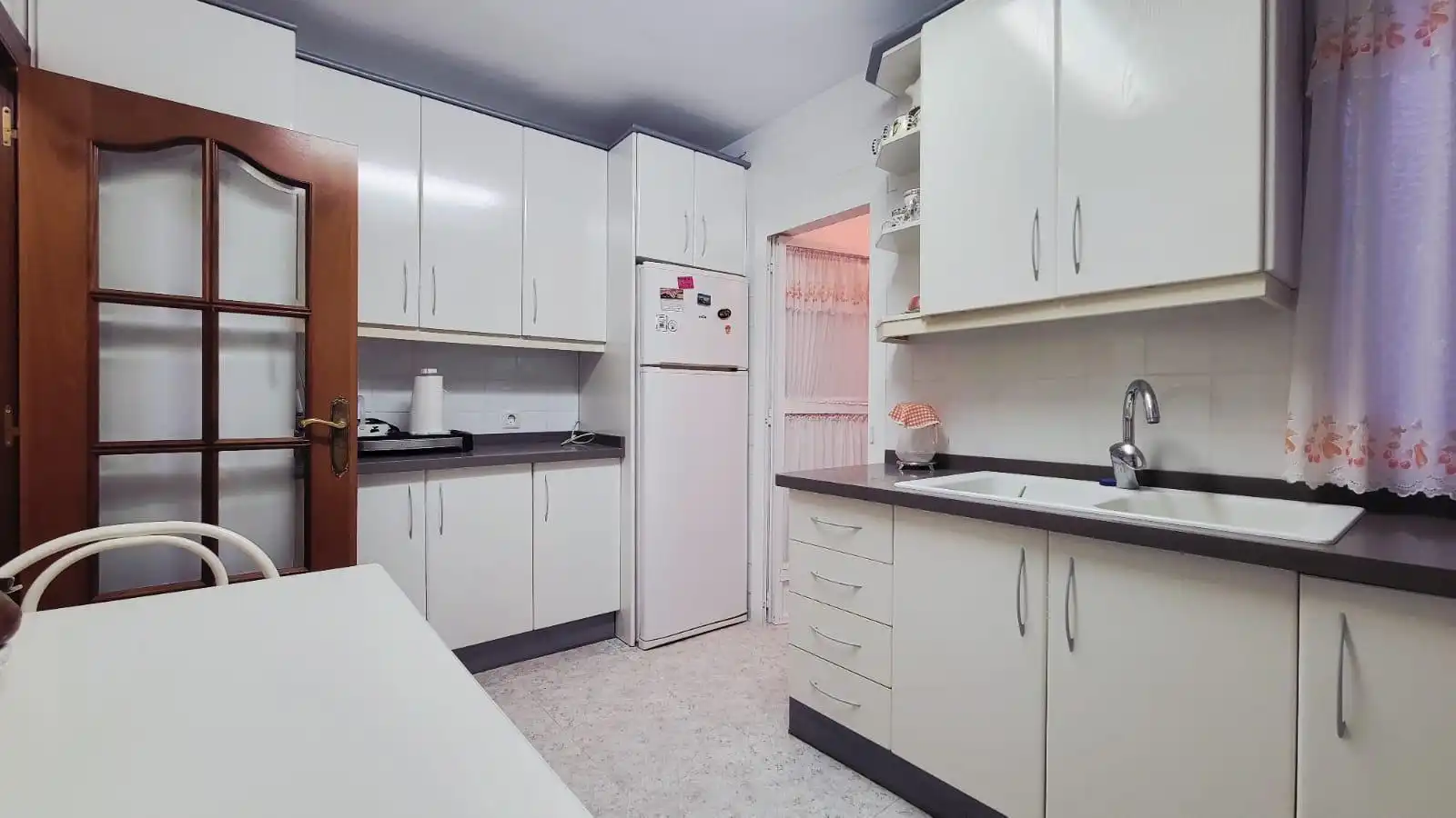 Kitchen of Flat for sale in Almería  with Terrace and Furnished