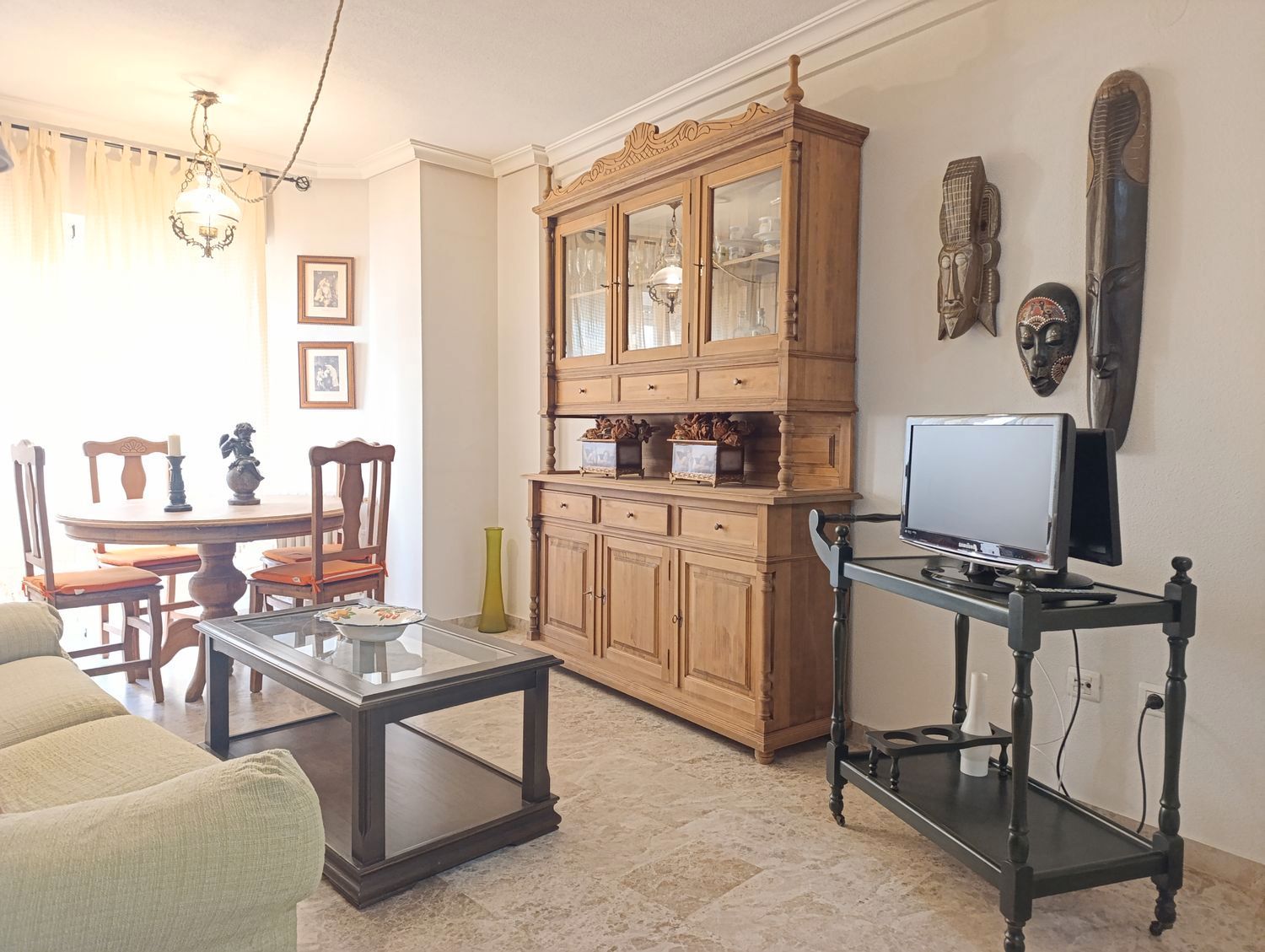 Living room of Flat for sale in Ciudad Real Capital  with Air Conditioner, Heating and Terrace
