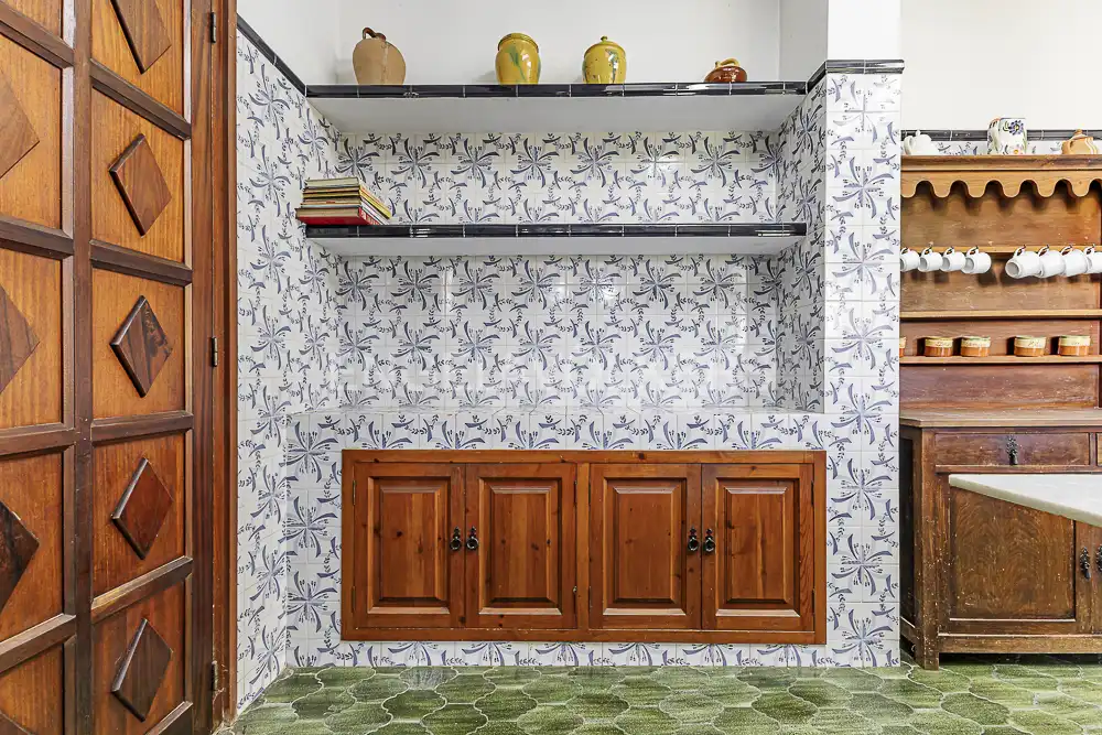 Kitchen of Country homes for sale in Aiguamúrcia  with Heating, Private garden and Balcony