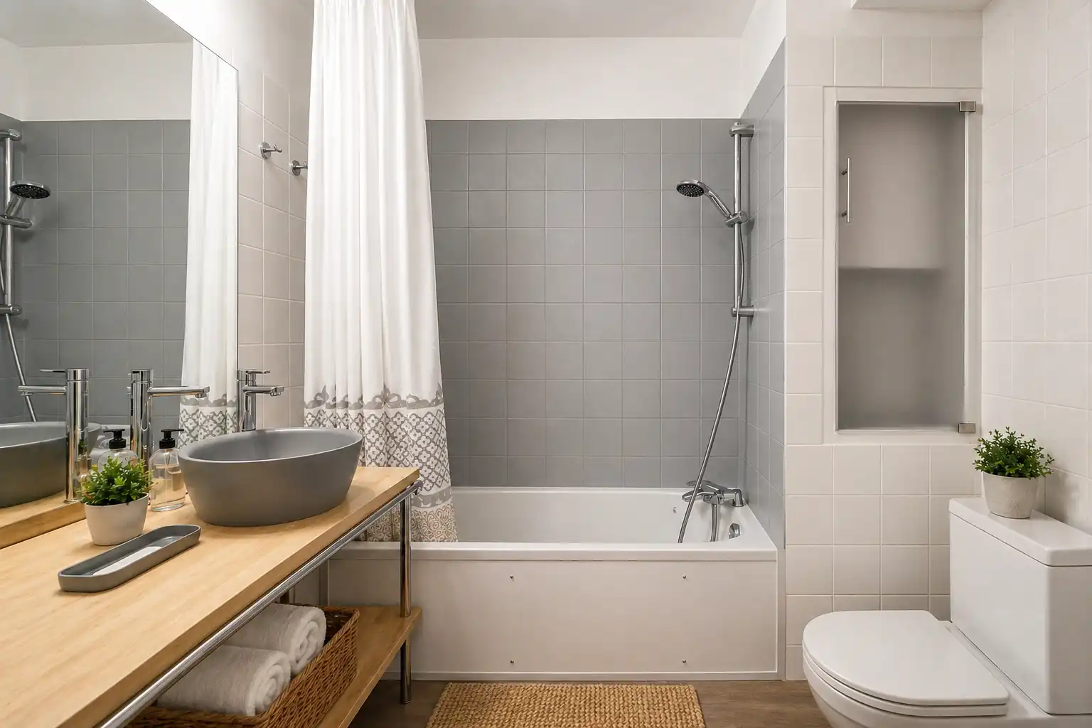 Baño de Estudio en venta en Roses con Aire acondicionado, Parquet y Amueblado