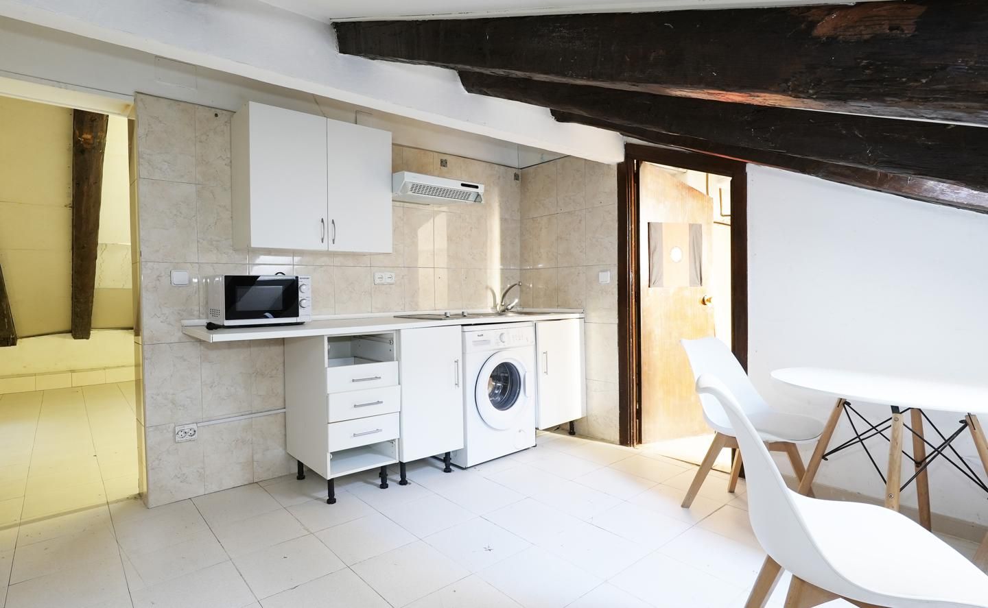 Kitchen of Flat for sale in  Madrid Capital