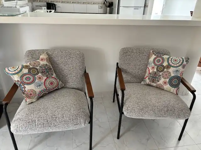 Sala de estar de Casa o chalet de alquiler en Dénia con Aire acondicionado, Jardín privado y Amueblado