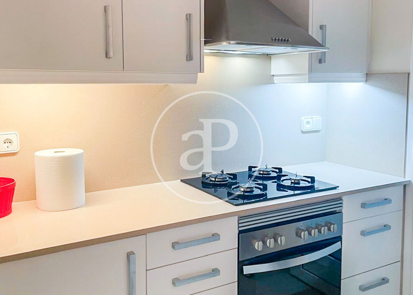 Kitchen of Flat for sale in Sant Cugat del Vallès  with Heating, Terrace and Balcony