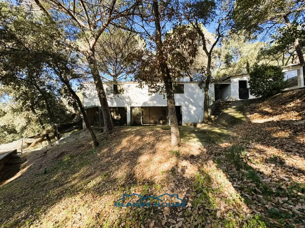 Vista exterior de Finca rústica en venda en Sant Feliu de Buixalleu amb Calefacció, Jardí privat i Terrassa