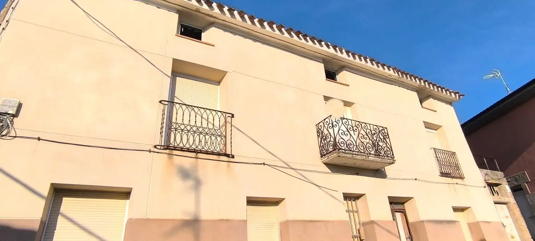 Vista exterior de Casa o xalet en venda en Ausejo amb Jardí privat i Terrassa