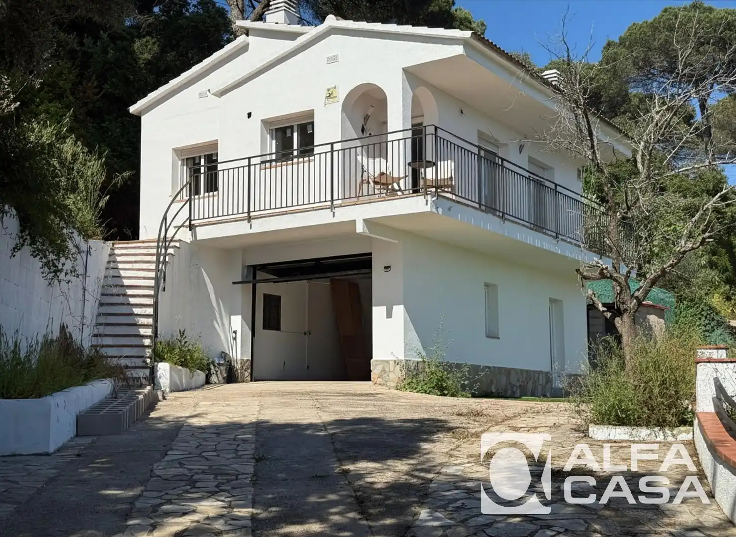 Vista exterior de Casa o chalet en venta en Vidreres con Terraza, Amueblado y Horno