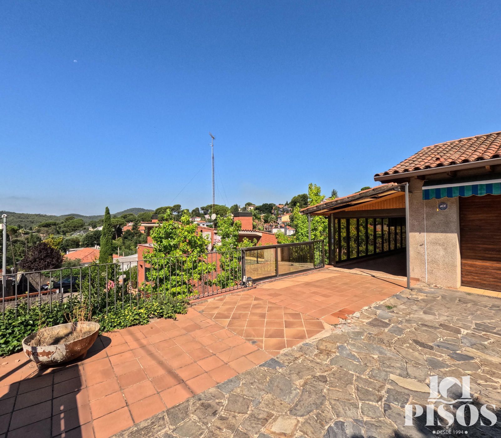 Terrassa de Casa o xalet en venda en Población de Arroyo amb Aire condicionat, Calefacció i Jardí privat