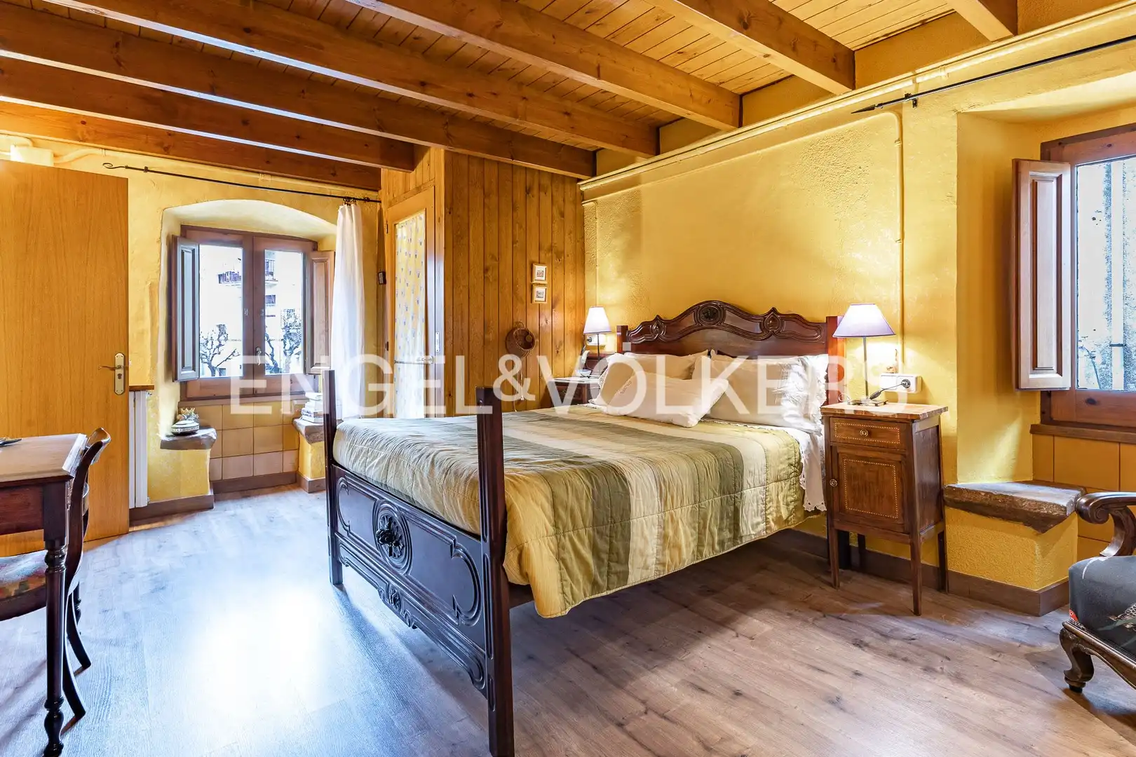 Habitación de Casa adosada en venta en Figaró-Montmany con Aire acondicionado, Calefacción y Parquet