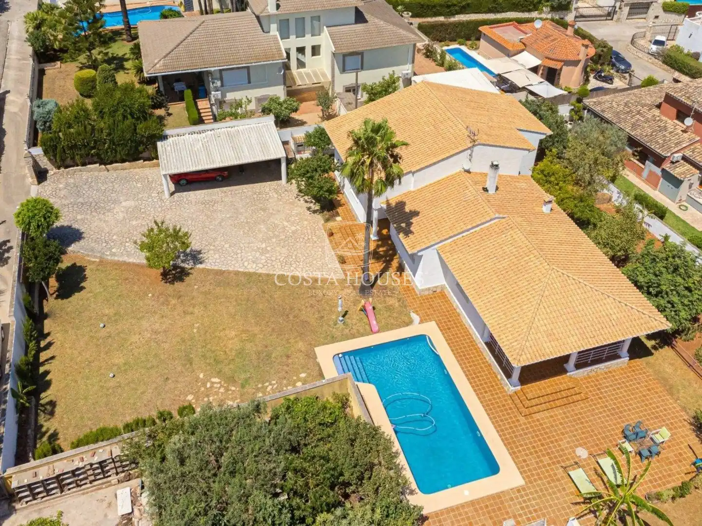 Exterior view of Houses for sale in Dénia  with Air Conditioner, Private garden and Terrace