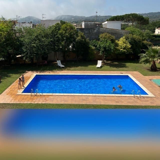Swimming pool of Flat for sale in Calonge i Sant Antoni  with Air Conditioner, Heating and Private garden