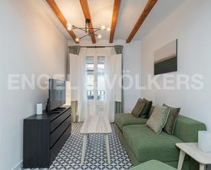 Sala d'estar de Apartament de lloguer en  Barcelona Capital amb Aire condicionat, Calefacció i Traster