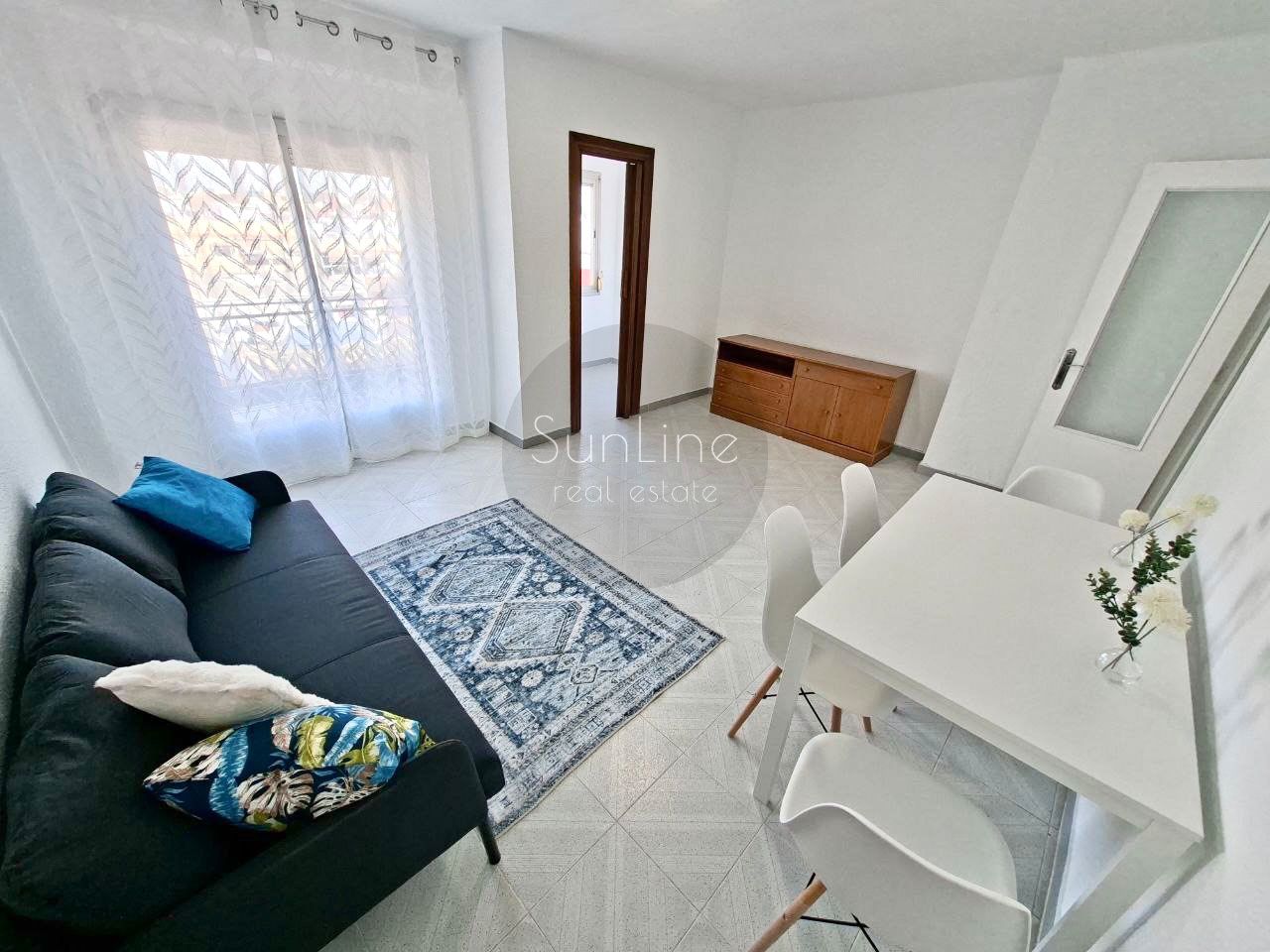 Living room of Flat to rent in Torrent  with Air Conditioner, Furnished and Balcony