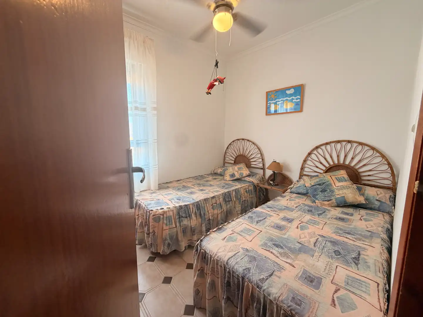 Bedroom of Flat for rent in Águilas  with Furnished, Oven and Washing machine