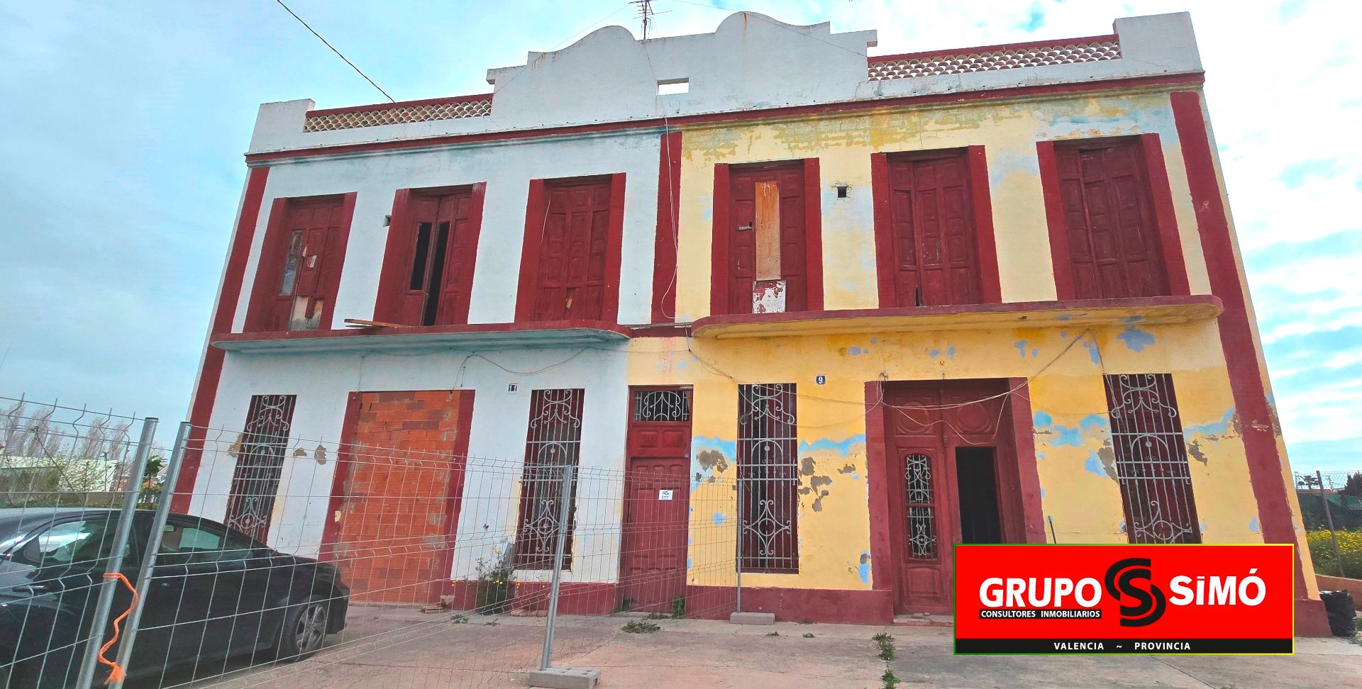 Vista exterior de Finca rústica en venda en  Valencia Capital amb Aire condicionat, Calefacció i Jardí privat