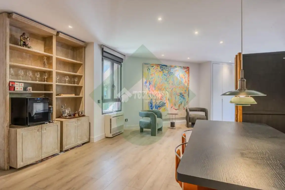 Sala de estar de Piso en venta en Madrid