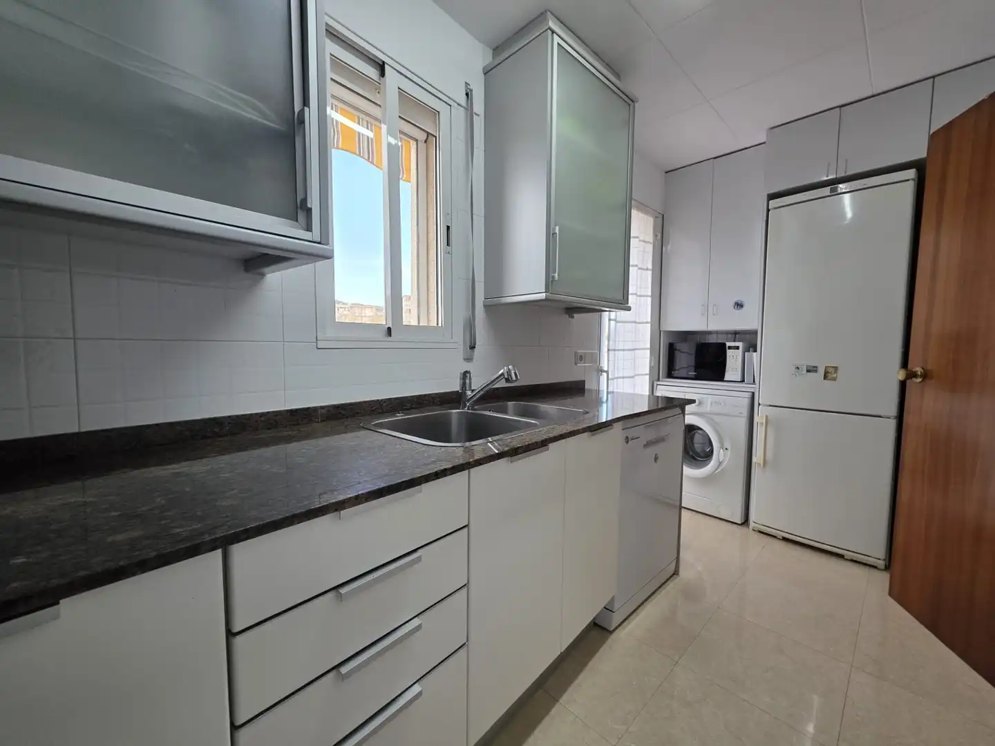 Cuina de Pis en venda en La Ràpita amb Aire condicionat, Terrassa i Moblat