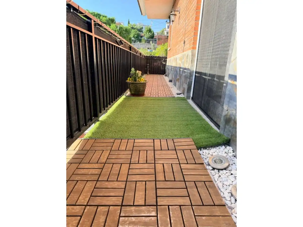 Terrace of Houses for sale in Rubí  with Heating, Terrace and Swimming Pool
