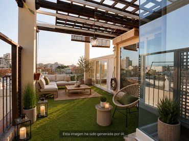 Attique avec balcon à vendre à Ponent