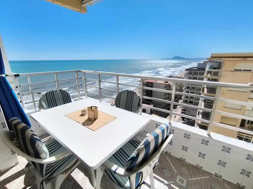 Terrasse von Wohnung zum Verkauf in Bellreguard mit Balkon und Gemeinschaftspool
