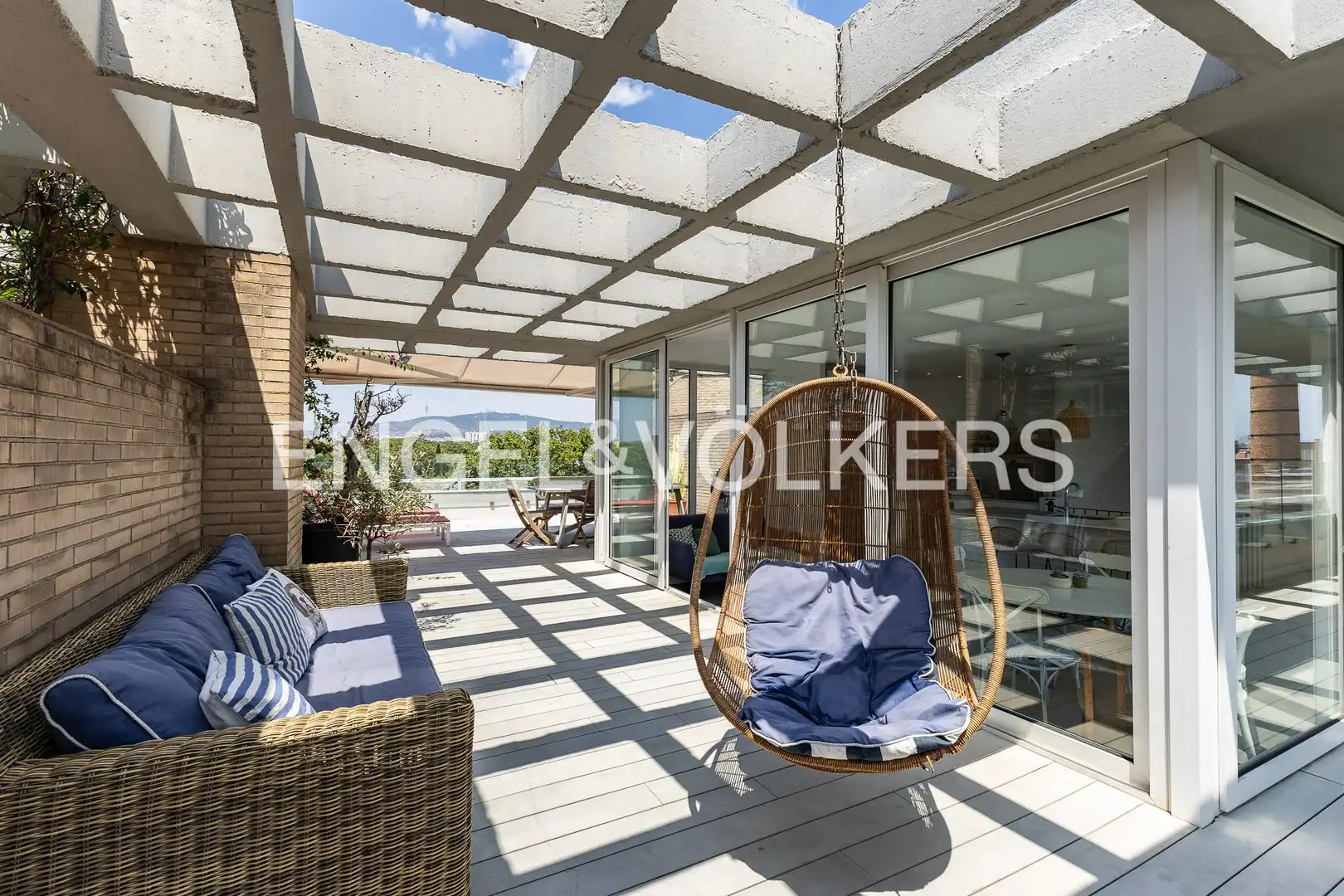 Terrassa de Àtic de lloguer en Barcelona amb Aire condicionat, Calefacció i Parquet