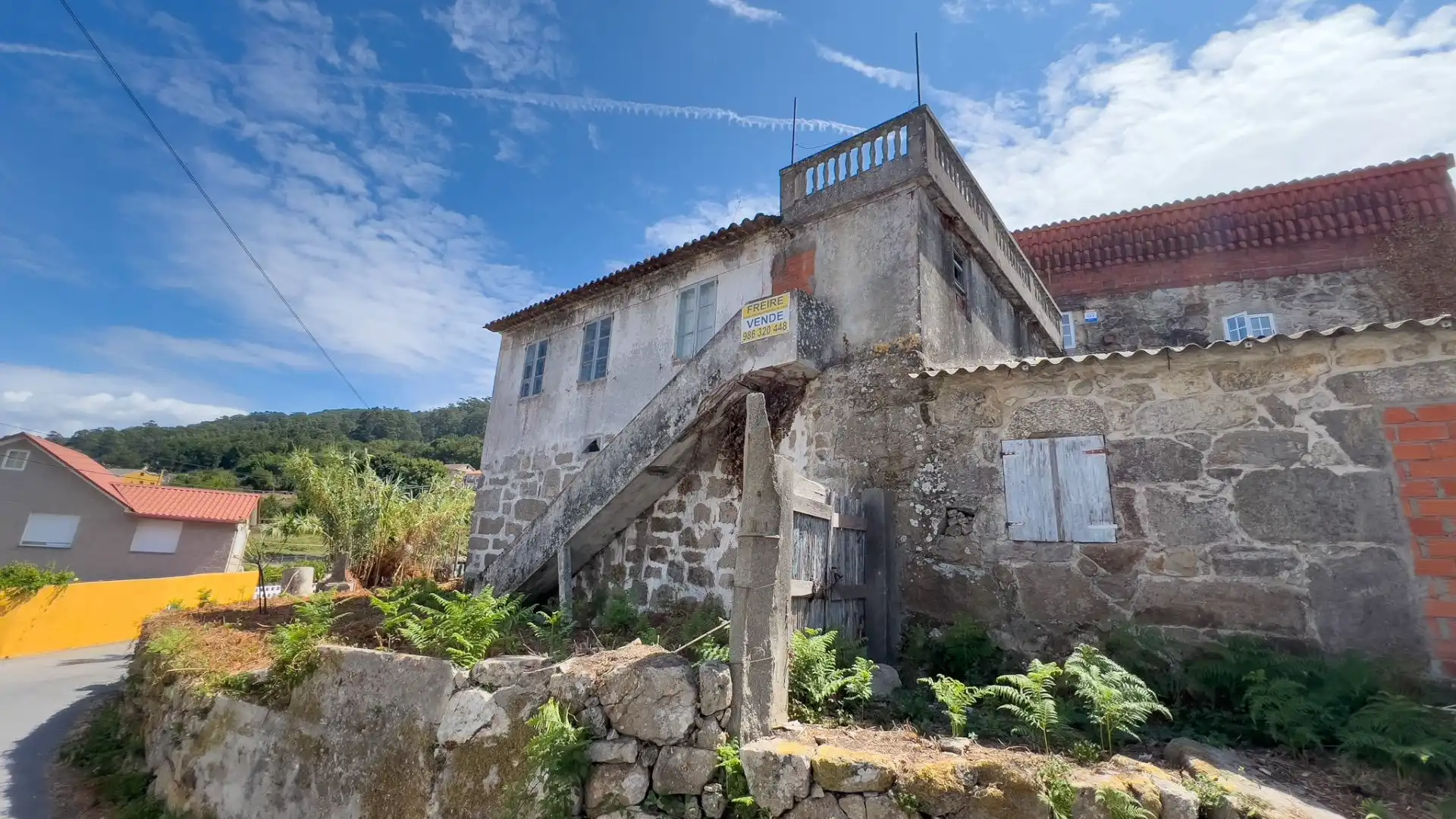 Vista exterior de Casa o xalet en venda en Bueu