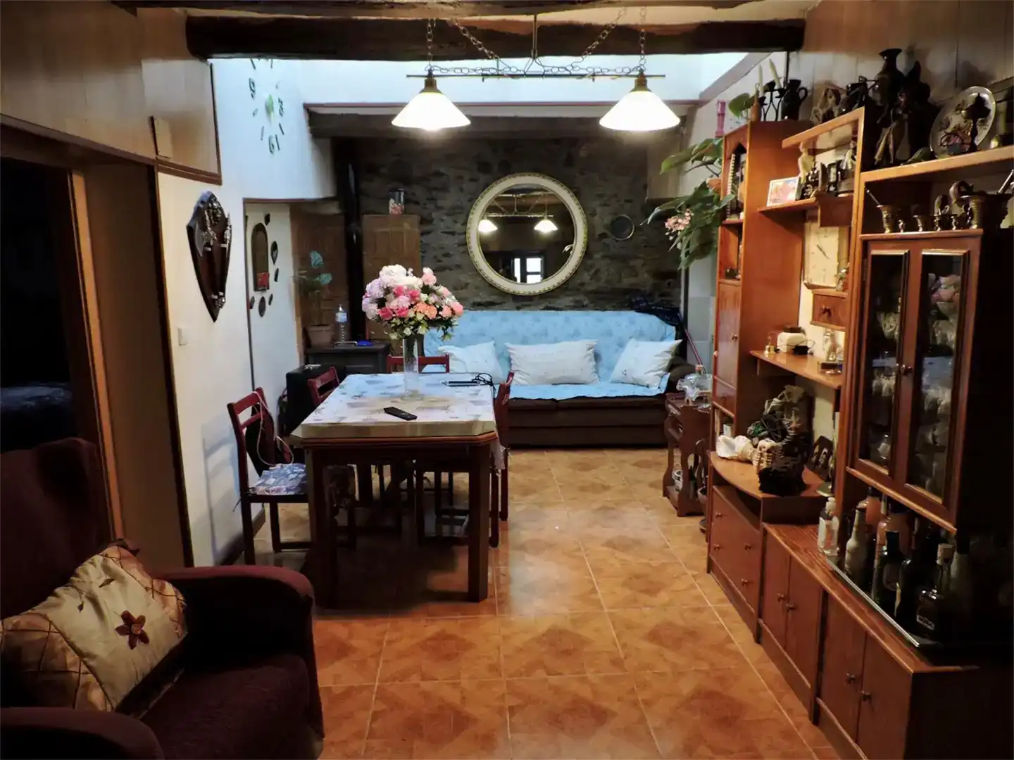 Living room of Detached homes for sale in Alcañices  with Private garden, Parquet flooring and Storage room