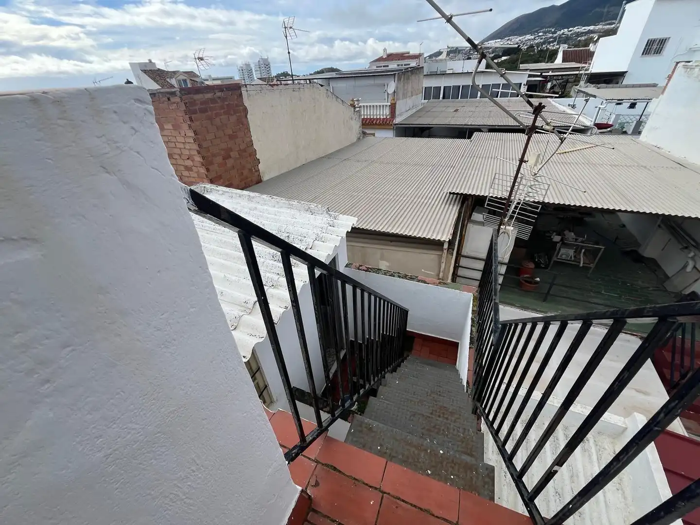 Balcony of Houses for sale in Benalmádena  with Terrace and Storage room