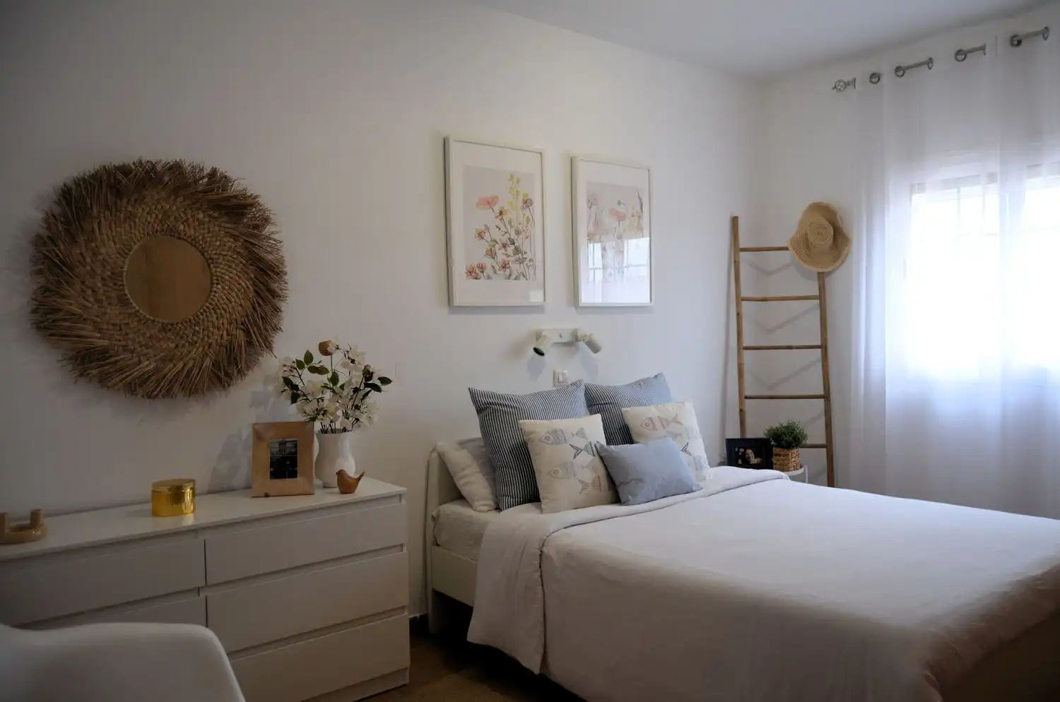 Dormitori de Casa o xalet en venda en La Oliva amb Aire condicionat, Jardí privat i Terrassa