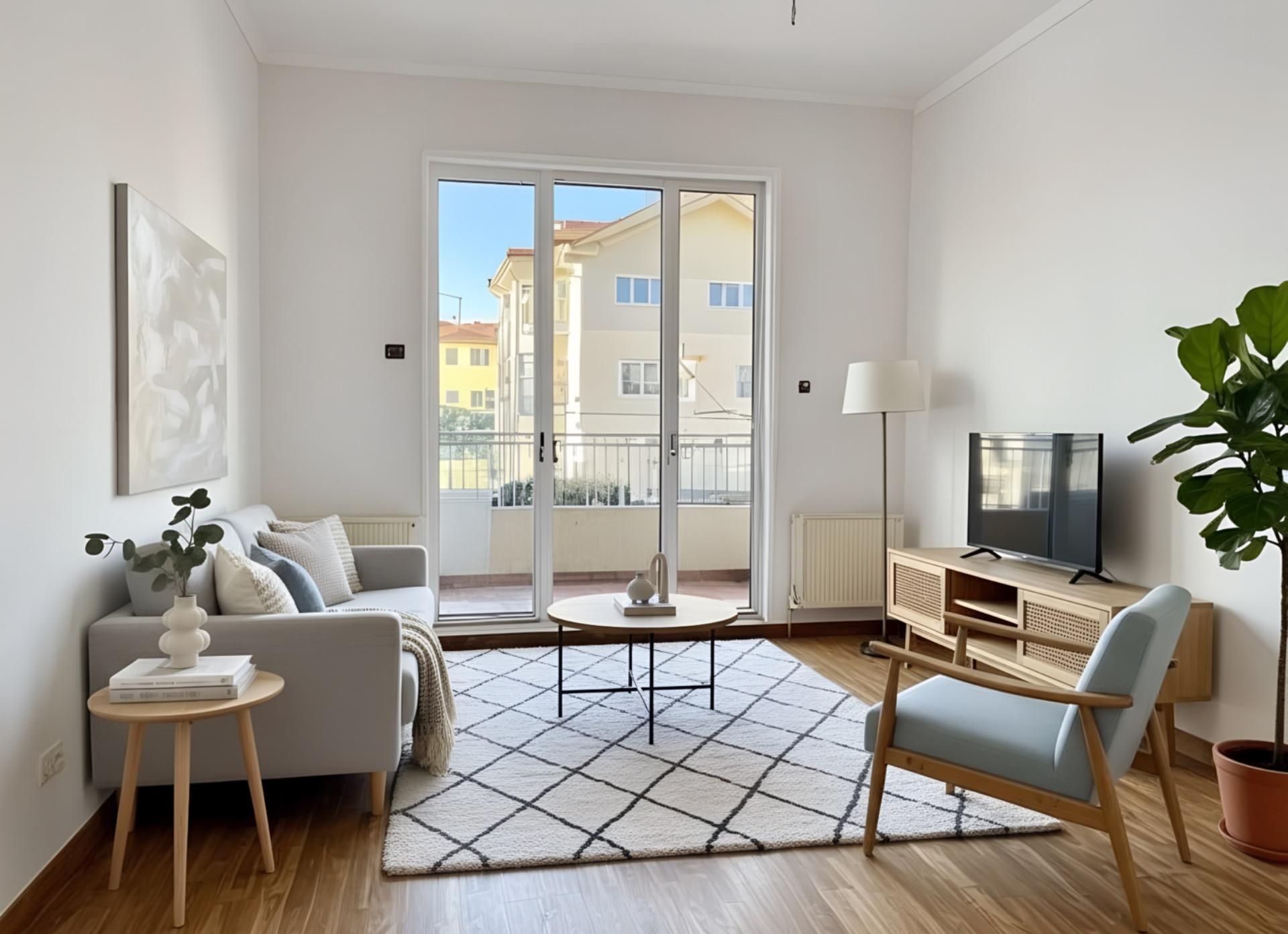 Living room of Flat for sale in Usurbil  with Heating, Terrace and Storage room