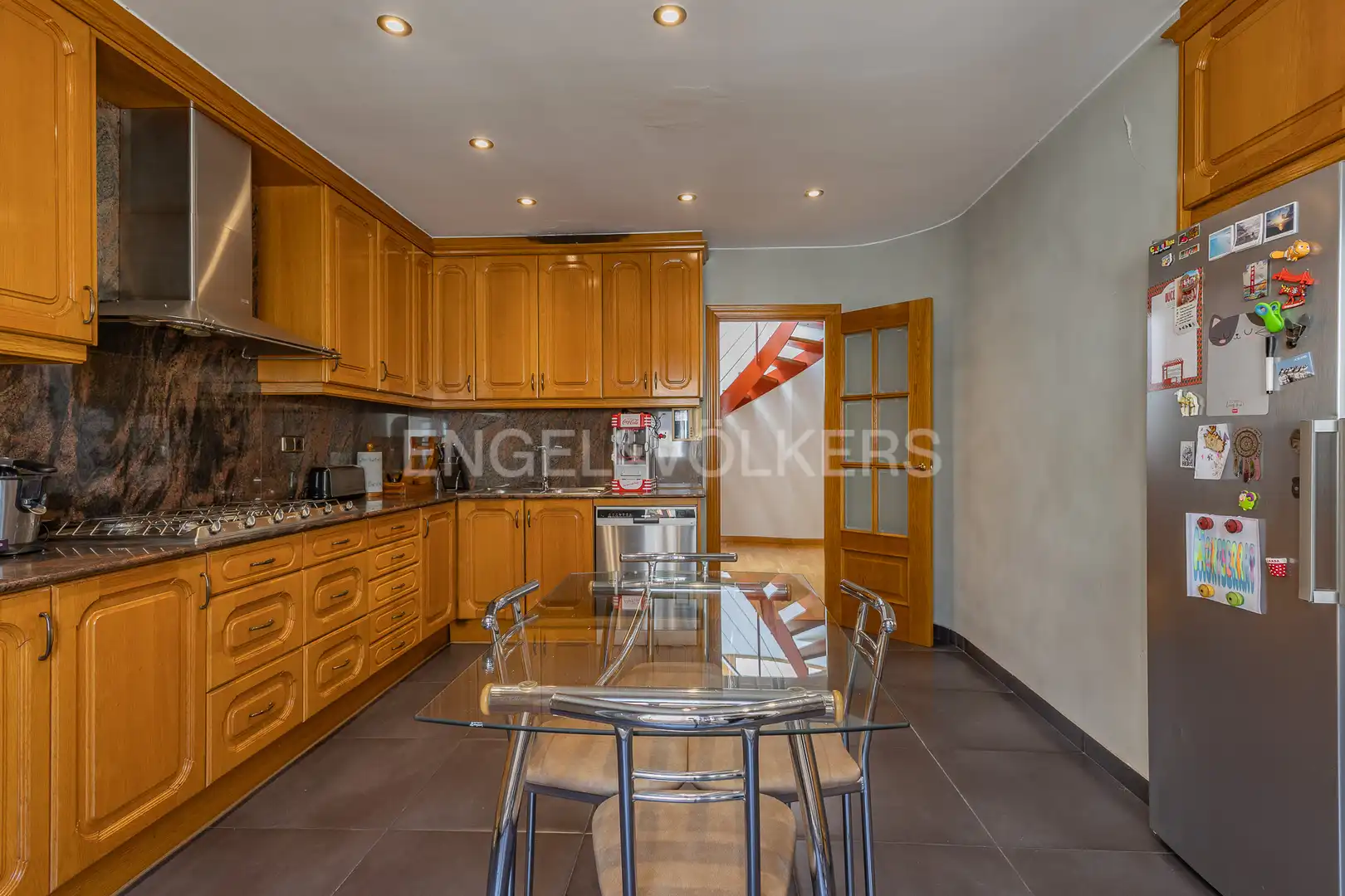 Cocina de Casa o chalet de alquiler en Sant Vicenç de Castellet con Calefacción, Piscina y Amueblado