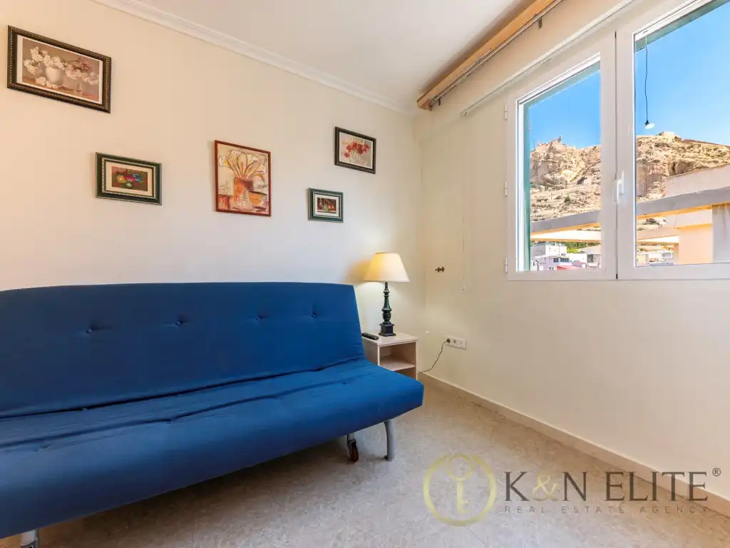 Bedroom of Attic for rent in Alicante / Alacant  with Air Conditioner