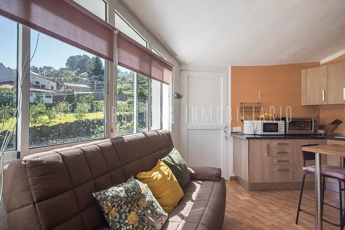 Sala de estar de Casa o chalet en venta en Moya (Las Palmas) con Jardín privado, Terraza y Trastero