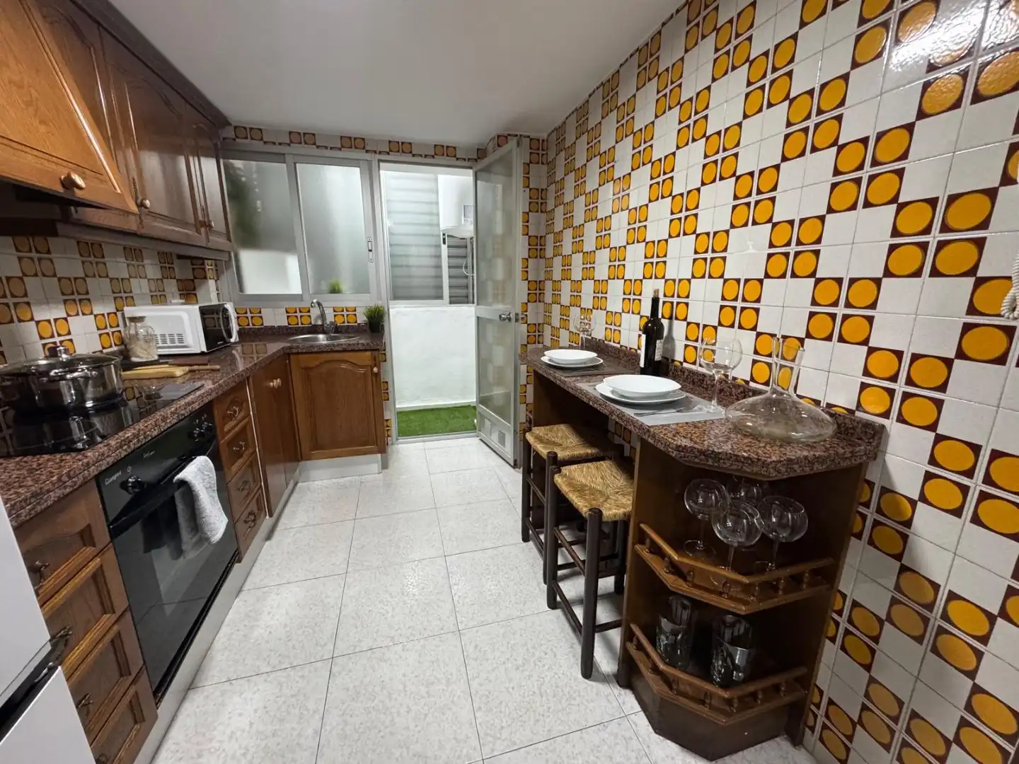 Cuina de Casa o xalet per a compartir en Centro ciudad