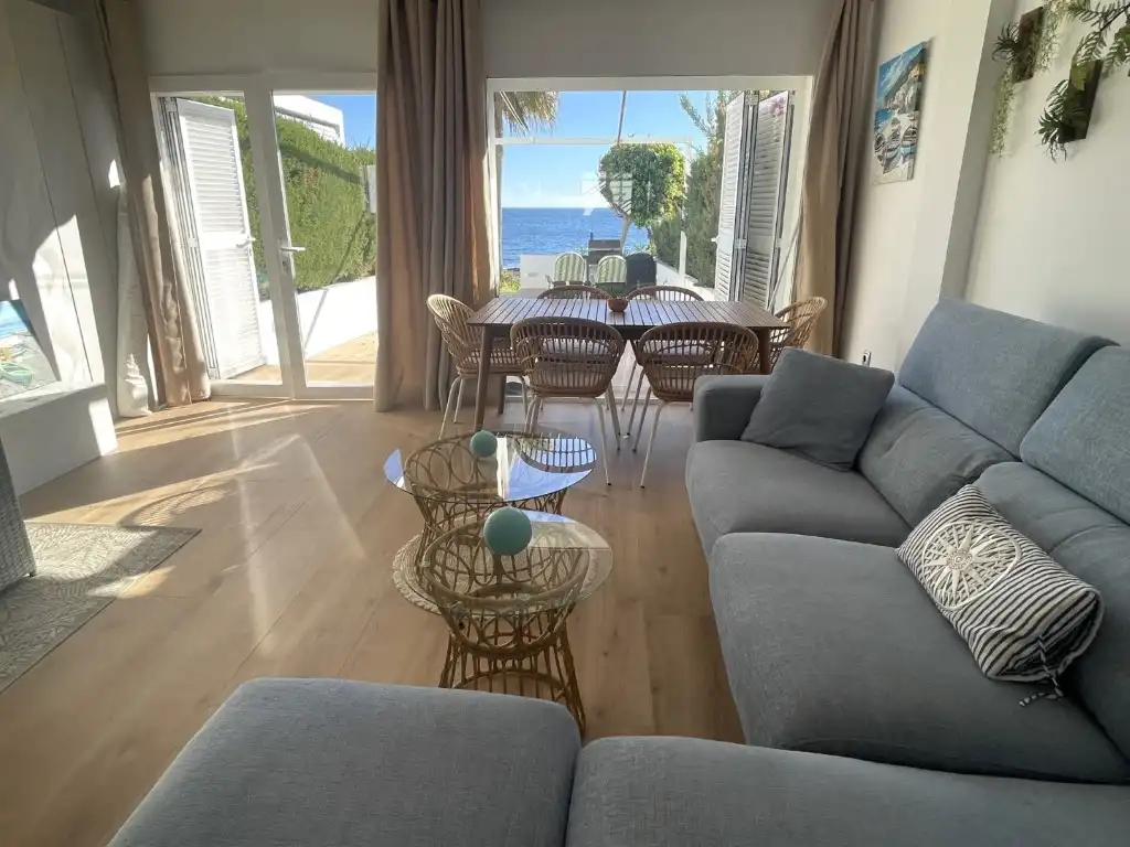 Living room of Detached homes for sale in Cuevas del Almanzora  with Air Conditioner, Terrace and Swimming Pool