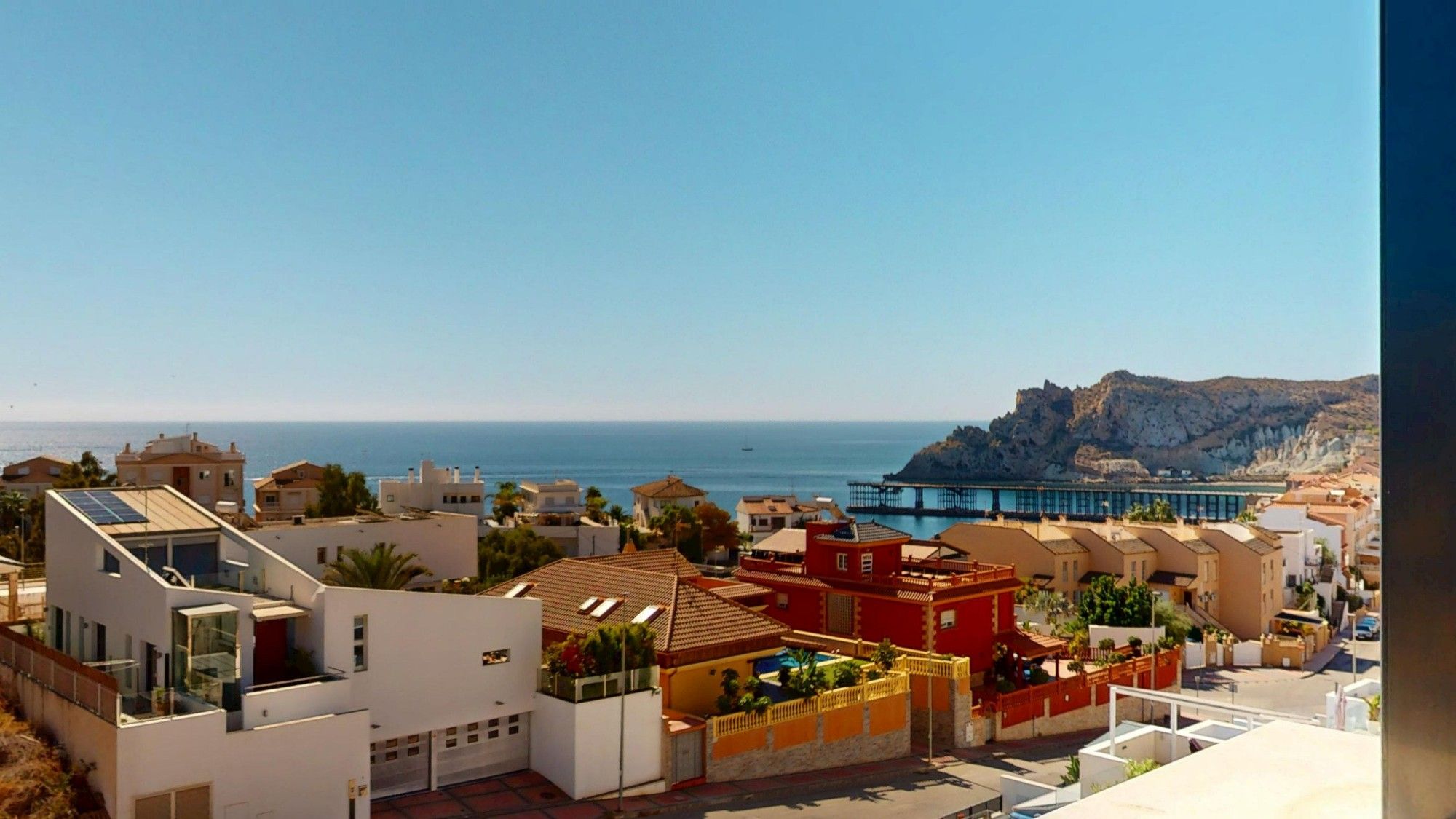 Vista exterior de Casa o xalet en venda en Águilas amb Aire condicionat, Jardí privat i Terrassa