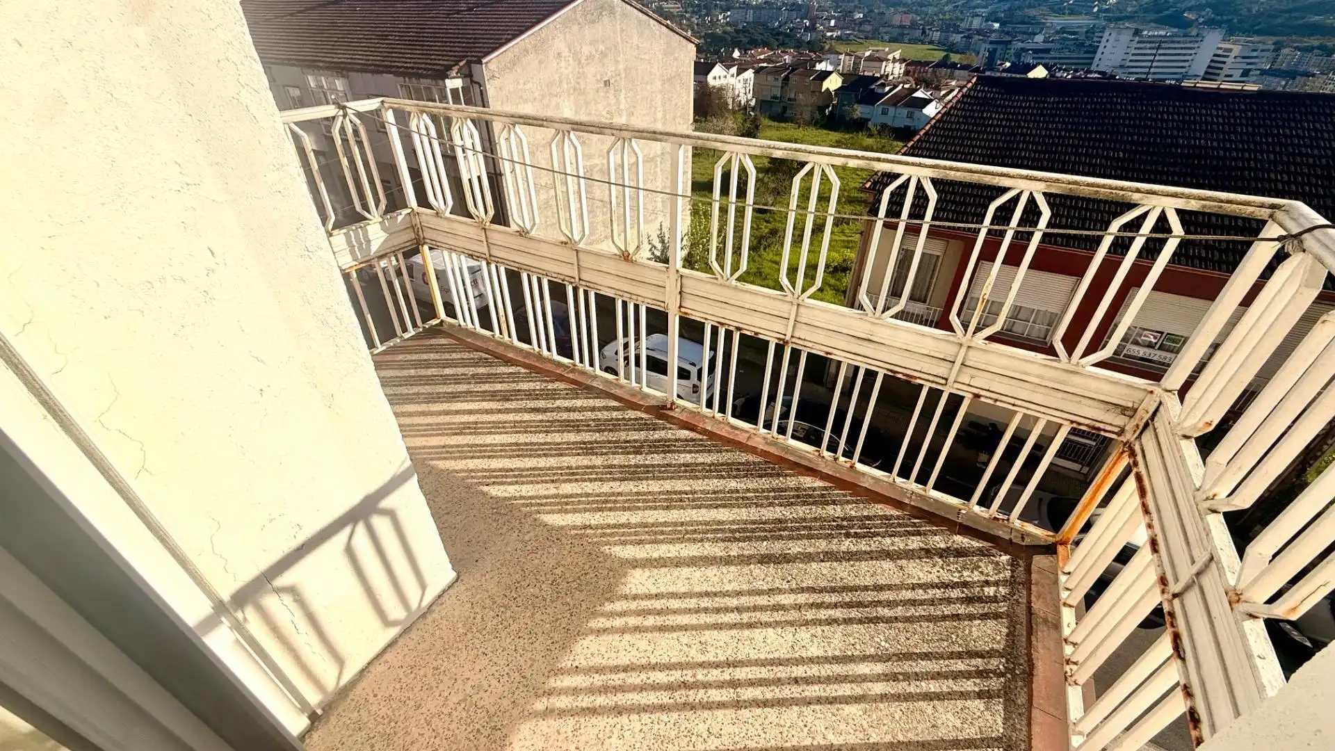 Balcony of Flat for sale in Ourense Capital   with Heating, Storage room and Furnished