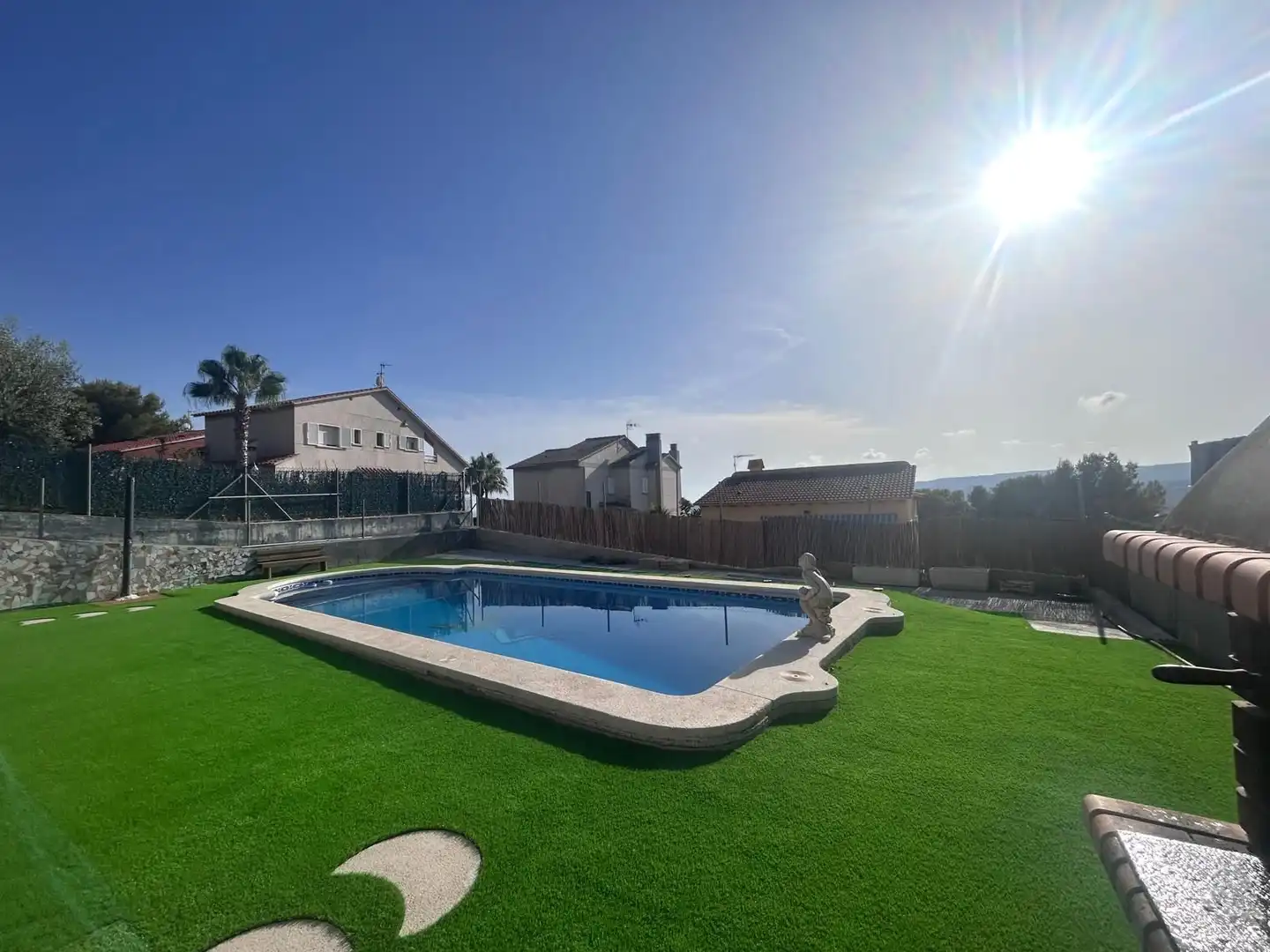 Swimming pool of Houses for sale in El Vendrell  with Heating, Terrace and Storage room