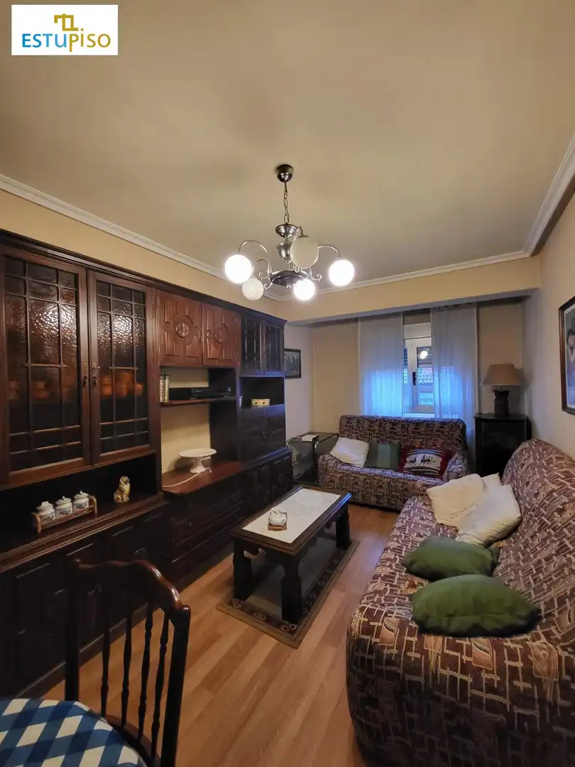 Living room of Flat for sale in León Capital   with Heating, Storage room and Furnished