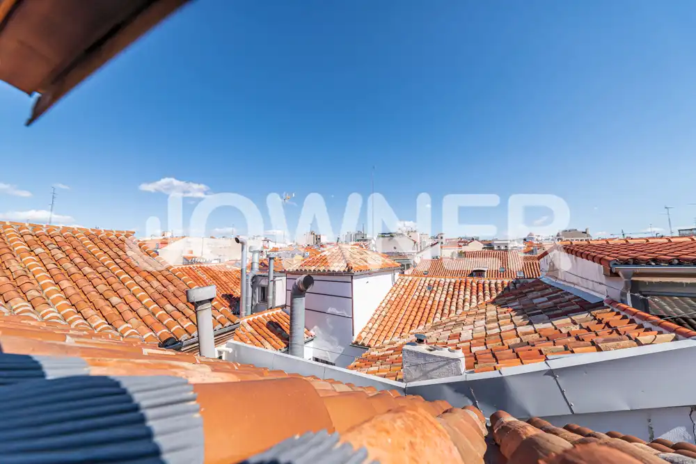 Vista exterior de Estudio de alquiler en Madrid con Aire acondicionado, Amueblado y Lavadora