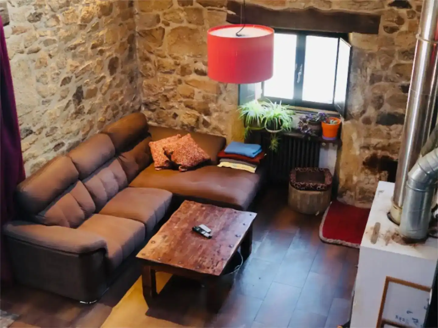 Sala d'estar de Pis en venda en Friol amb Jardí privat i Traster