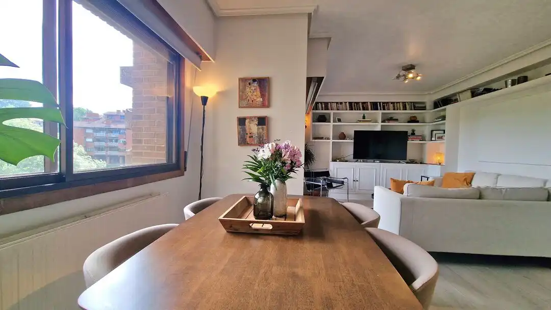 Esszimmer von Wohnung zum Verkauf in Donostia - San Sebastián  mit Heizung, Terrasse und Balkon