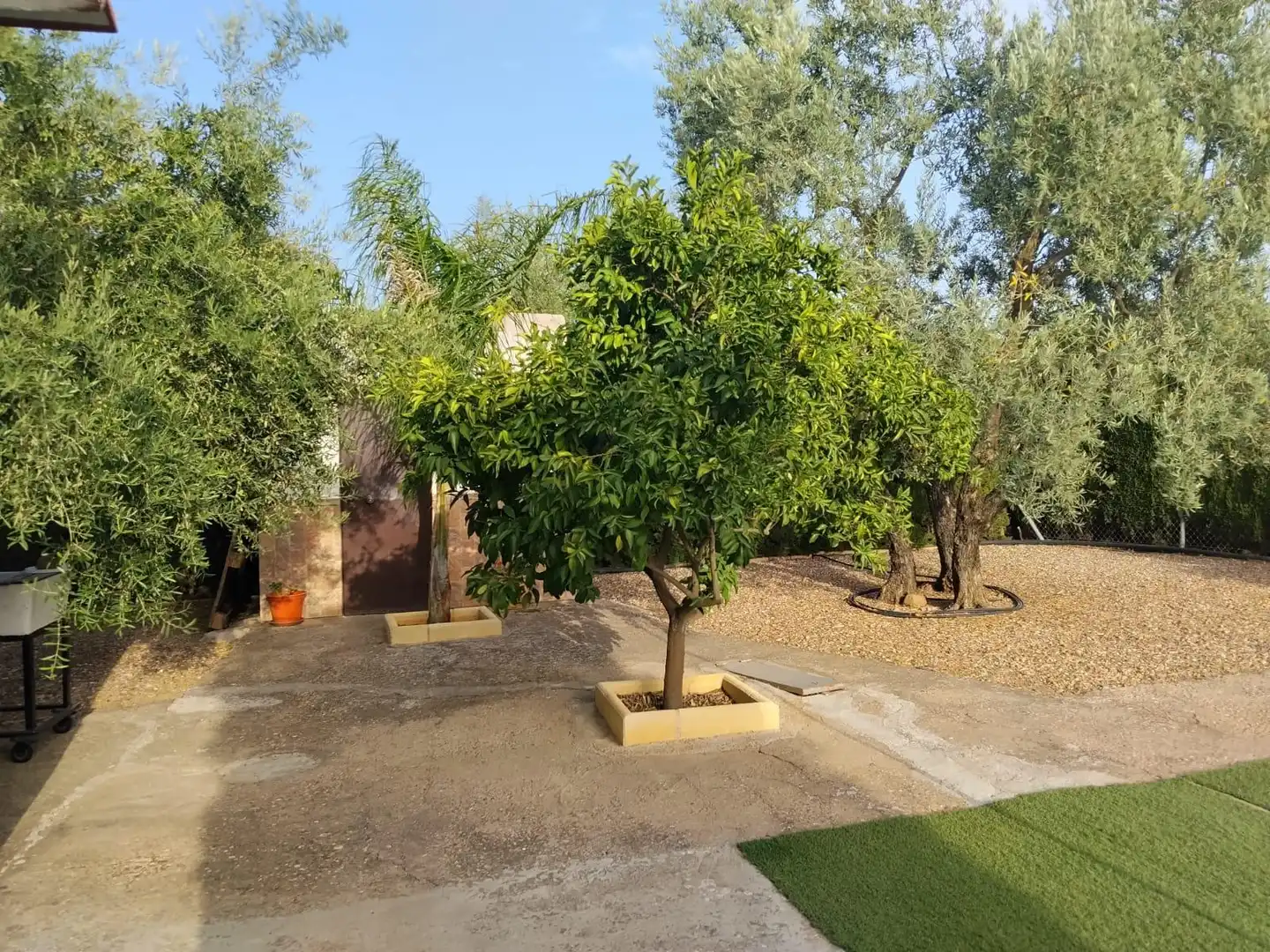 Jardí de Finca rústica en venda en La Carlota amb Piscina