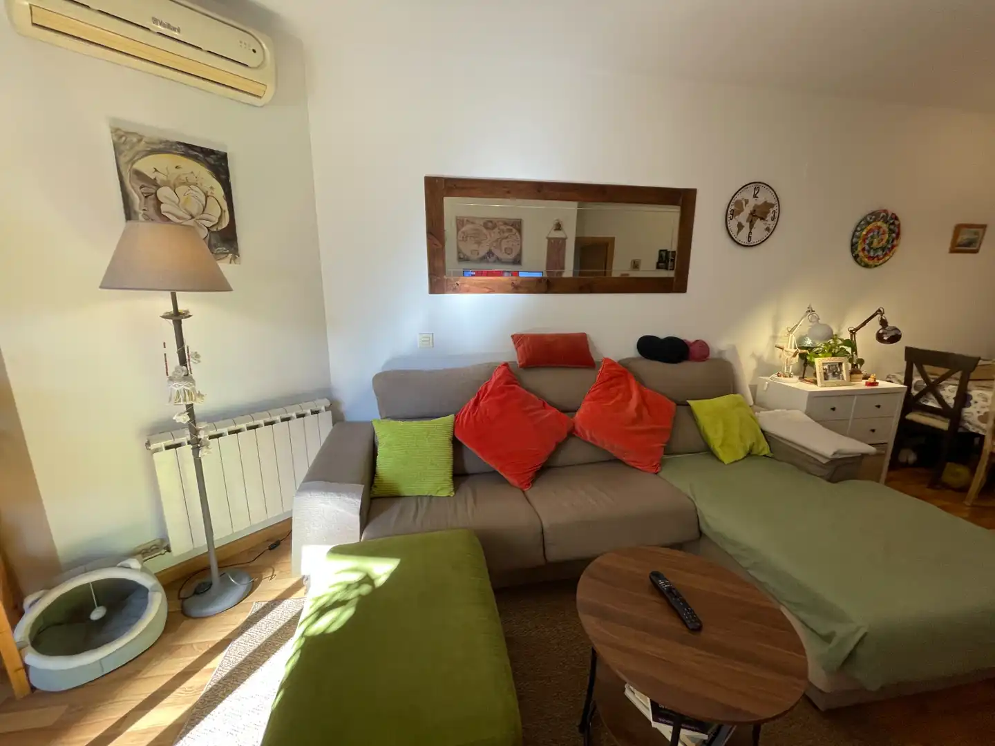 Sala de estar de Piso en venta en Cambrils con Aire acondicionado, Calefacción y Parquet