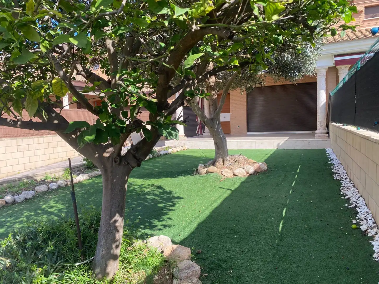 Jardín de Casa adosada en venta en Santa Oliva con Calefacción, Jardín privado y Terraza